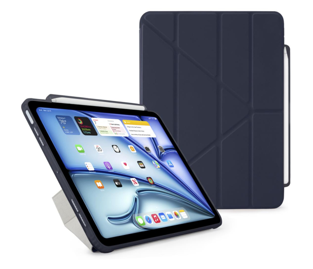 Pipetto Origami No3 Pencil Case do iPad Air 11" (2024) dark blue P053-113-AD - 1270921 - zdjęcie